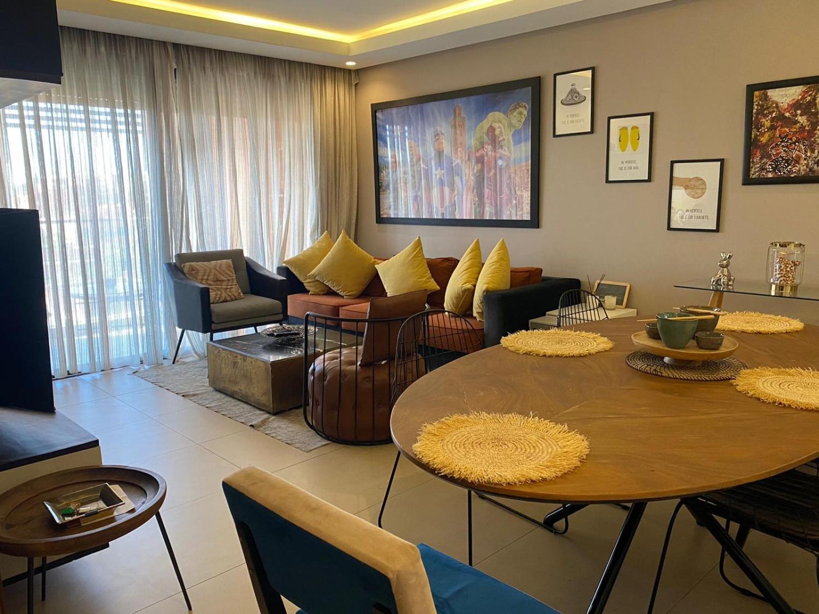 Luxueux Appart Hivernage Avec Vue Sur L"Atlas Marrakesh Eksteriør bilde